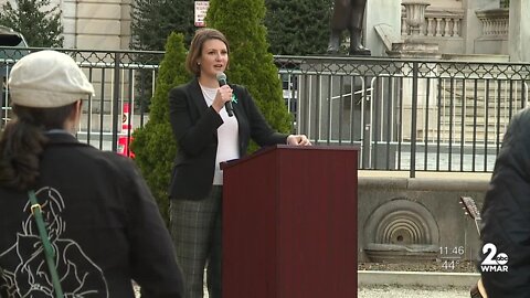 'Speak Up': Sexual assault survivors, supporters gather for Take Back The Night Event in Baltimore