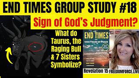 END TIMES GROUP STUDY # 18 - SIGN OF GOD'S JUDGMENT 8-15-24