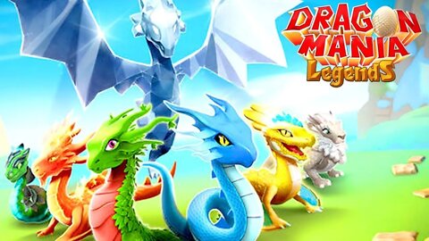 Pense num jogo fofinho Dragon Mania Legends