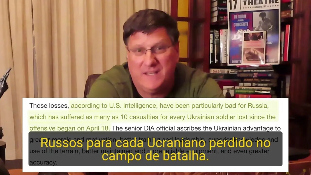 "Trata se de Jornalismo ou da Falta dele" - Scott Ritter