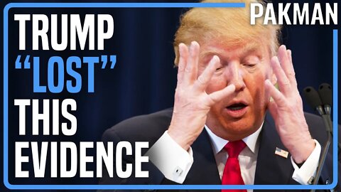 Trump Claims He "Lost" the 4 Cell Phones Just Subpoenaed