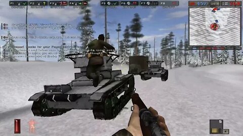 Battlefield 1942 Finnwars: Battle of Raate Road Gameplay Match [2021]