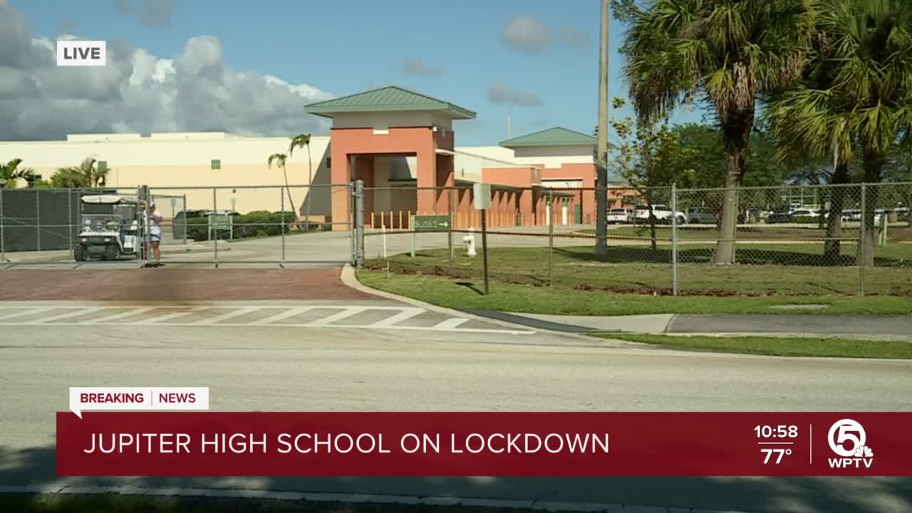 Jupiter High School on lockdown after medical emergency involving student