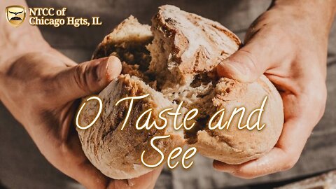 Sunday Morning Worship - O Taste and See - 2022.10.16