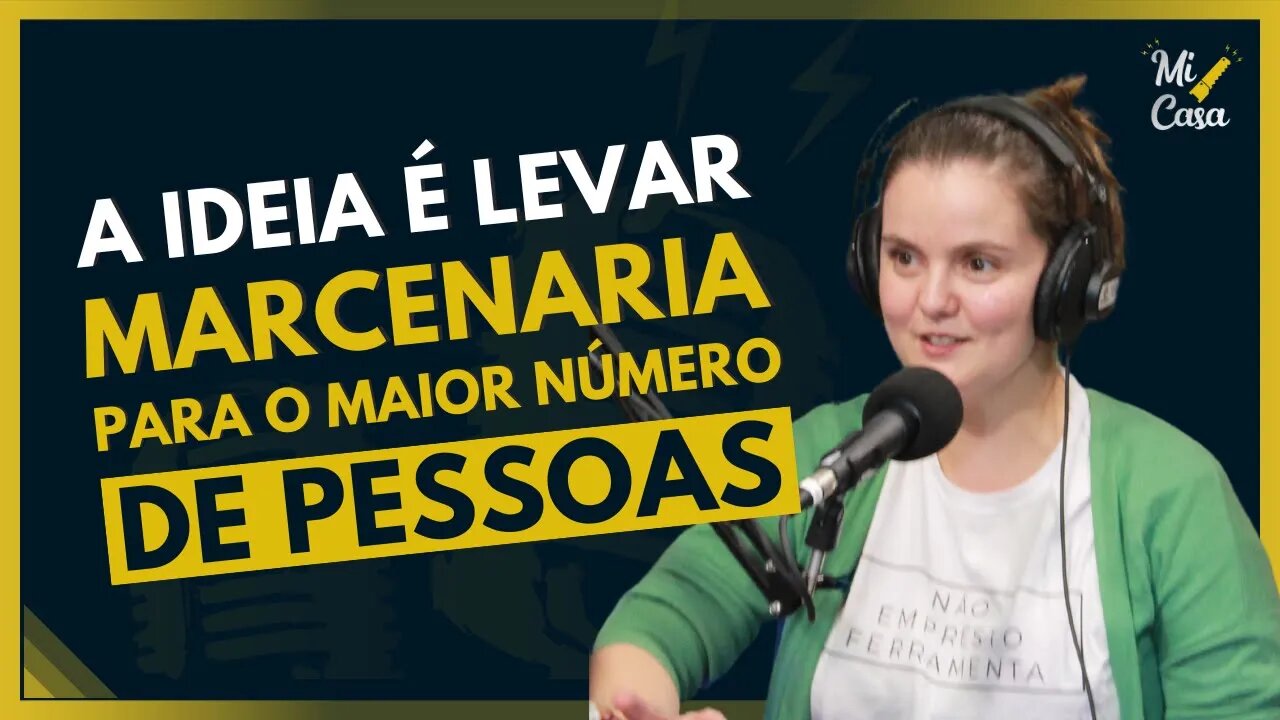 A STOPA LAB leva A MARCENARIA RAIZ para o Brasil Inteiro | Letícia Saba | Cortes do Mi Casa