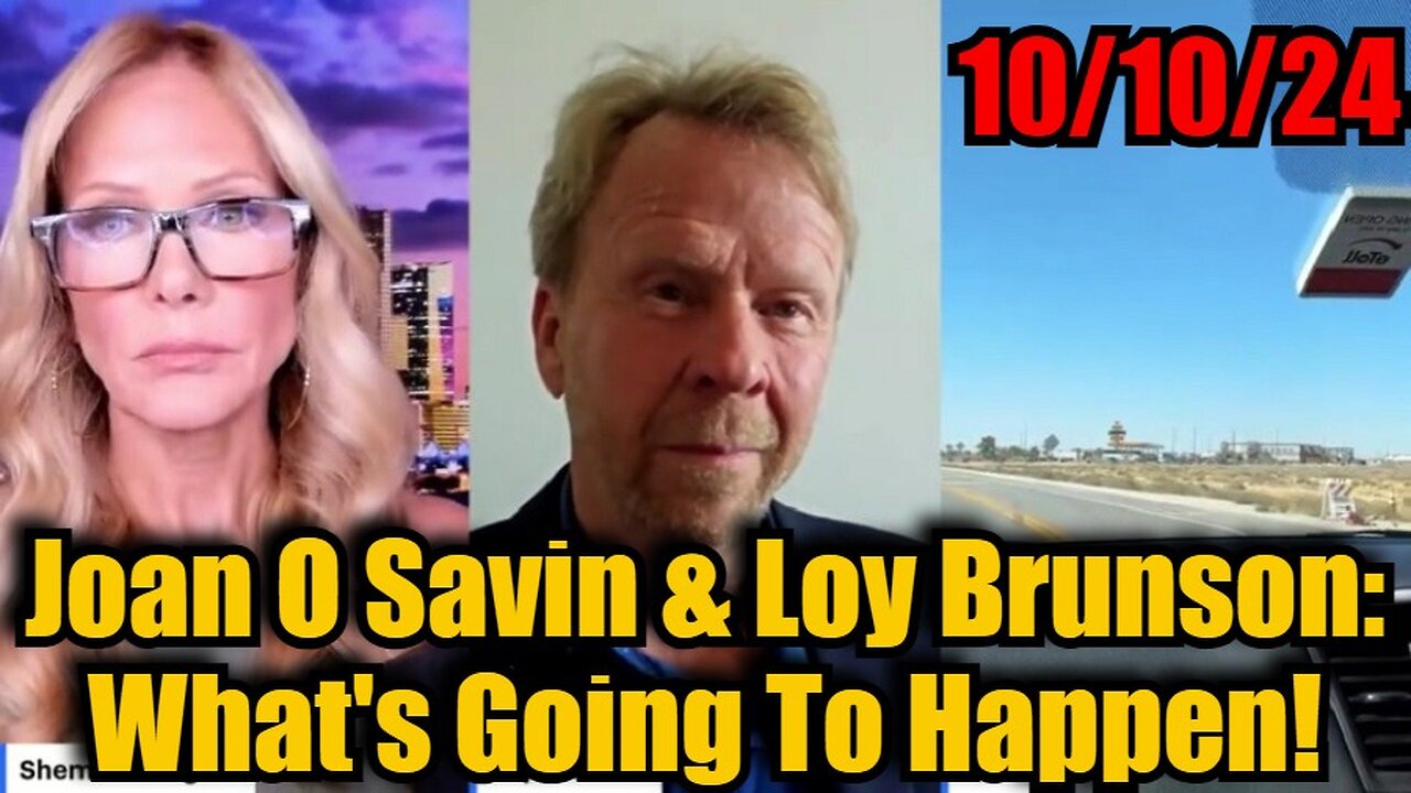 Joan O Savin & Loy Brunson - What's Going To Happen!