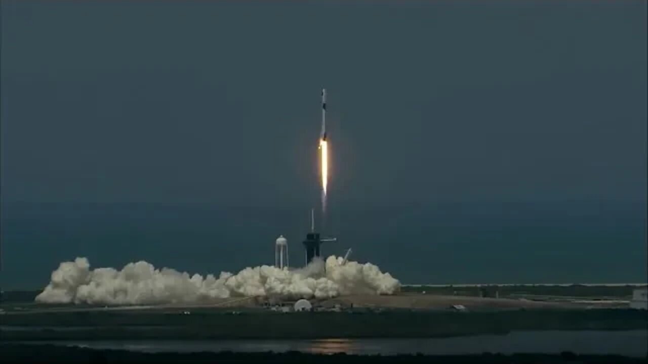 Launch America! SpaceX Falcon 9 with Crew Dragon Lifts Off on Demo 2 Mission to Space Station