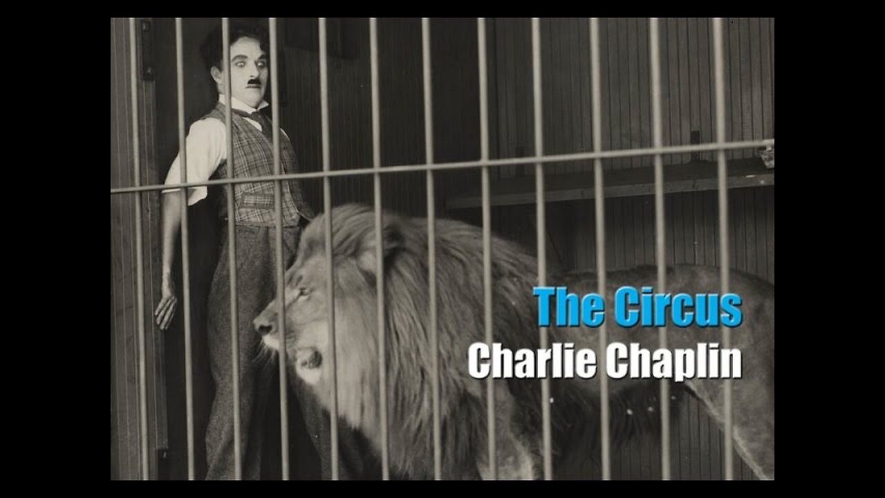 Charlie Chaplin - The Lion Cage - Full Scene The Circus, 1928