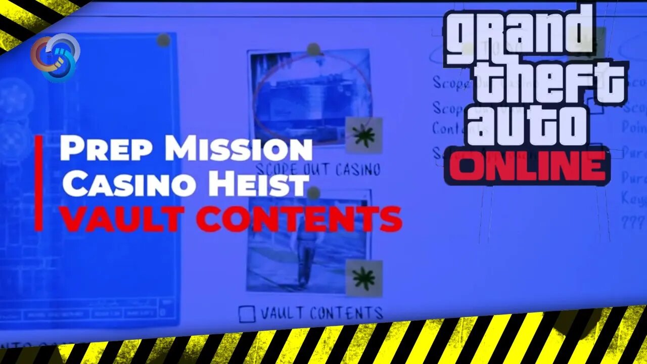 GTA Online Mission - Casino Heist Prep Vault contents