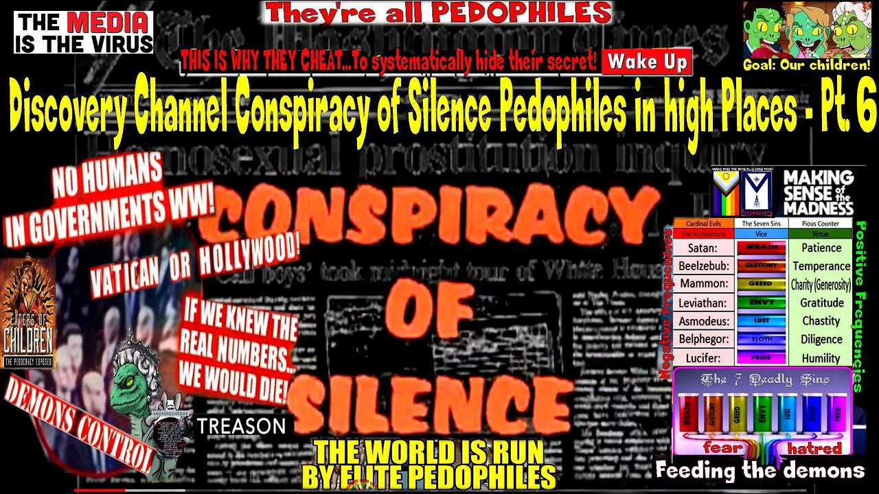 Discovery Channel Conspiracy of Silence Pedophiles in high Places DivX5 – Pt. 6 (see related links)