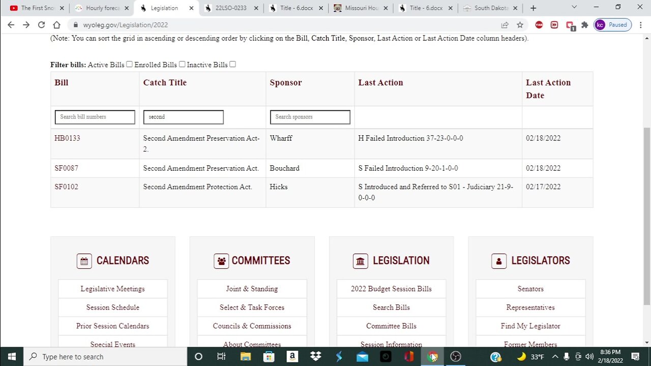 2022 SAPA Legislation in Wyoming