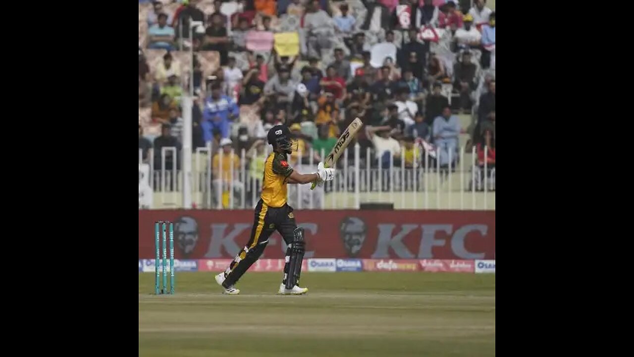 Muhammad Haris Batting against Islamabad United