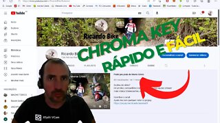 Chroma Key rápido e fácil para YouTube