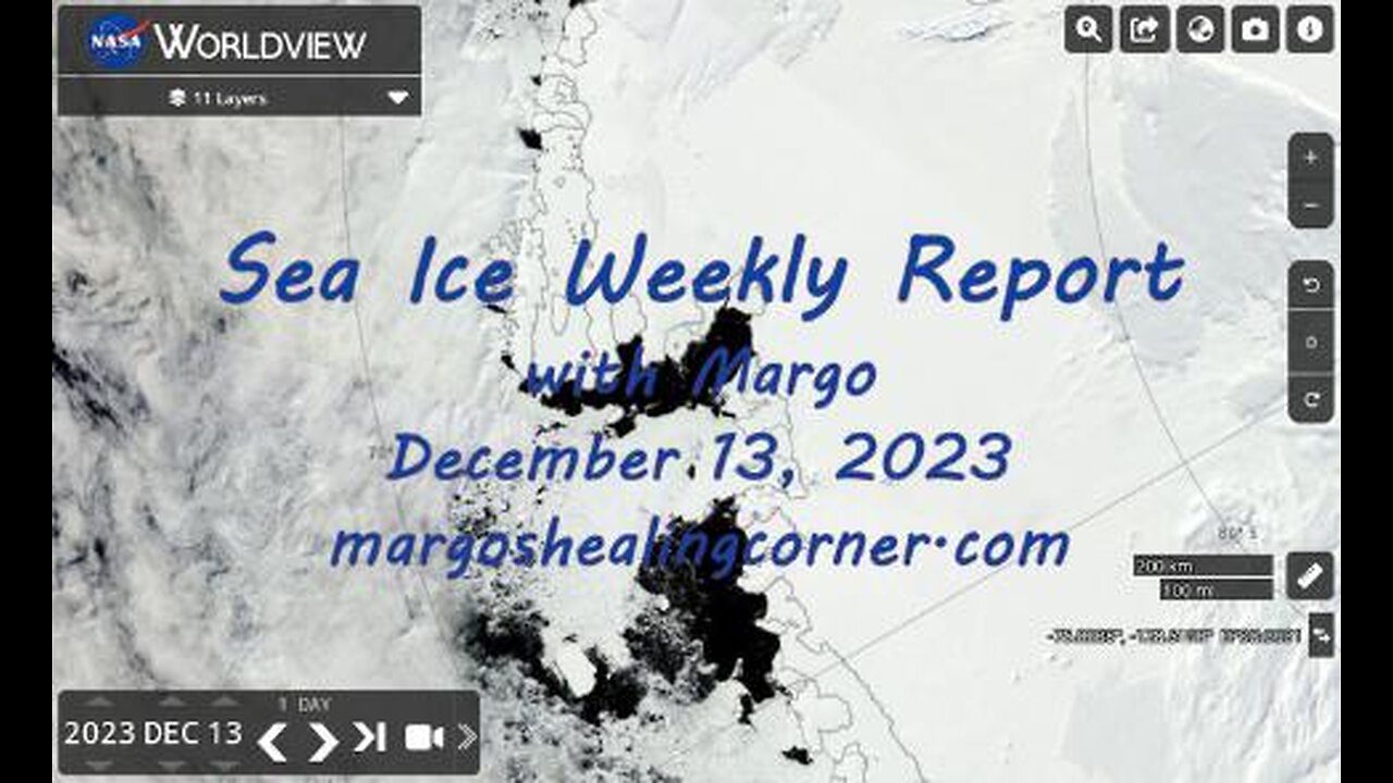 Sea Ice Weekly Report with Margo (Dec. 13, 2023)