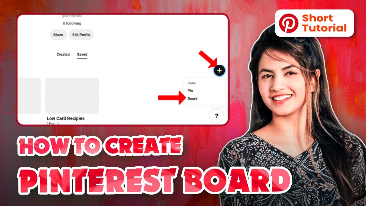 📌🌼 ** How to Create a Pinterest Board !** 🚀📌