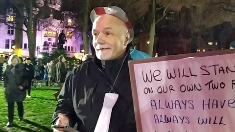 Brexit Celebration at Parliament Square 2020-01-31