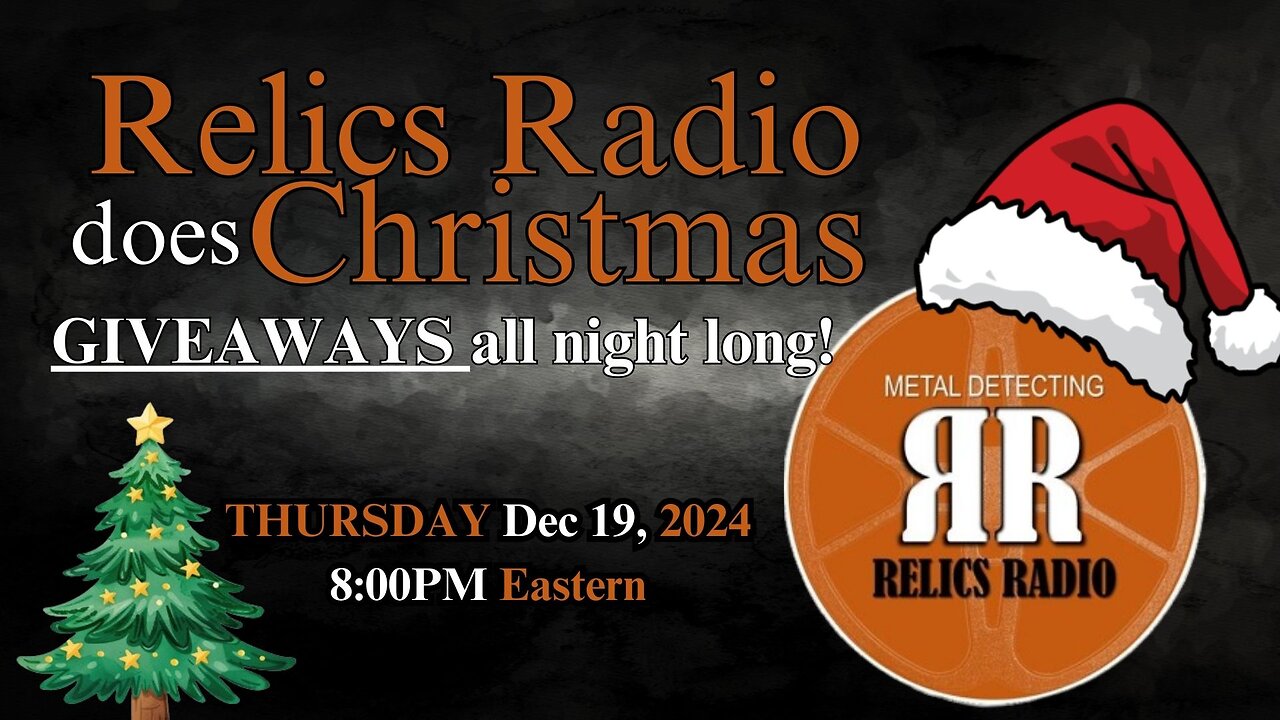 RELICS RADIO does CHRISTMAS GIVEAWAYS!