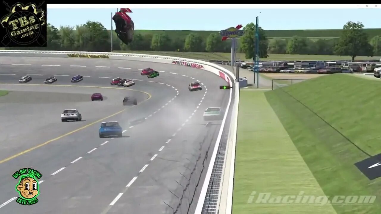 " You Suck!!"...LOL #iracing #simracing #bigboyracing #racing #nascar #crashes