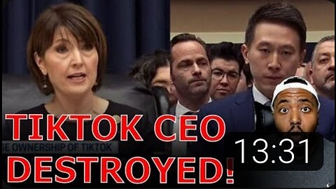 TikTok CEO EXPOSED AND DESTROYED To His Face By GOP