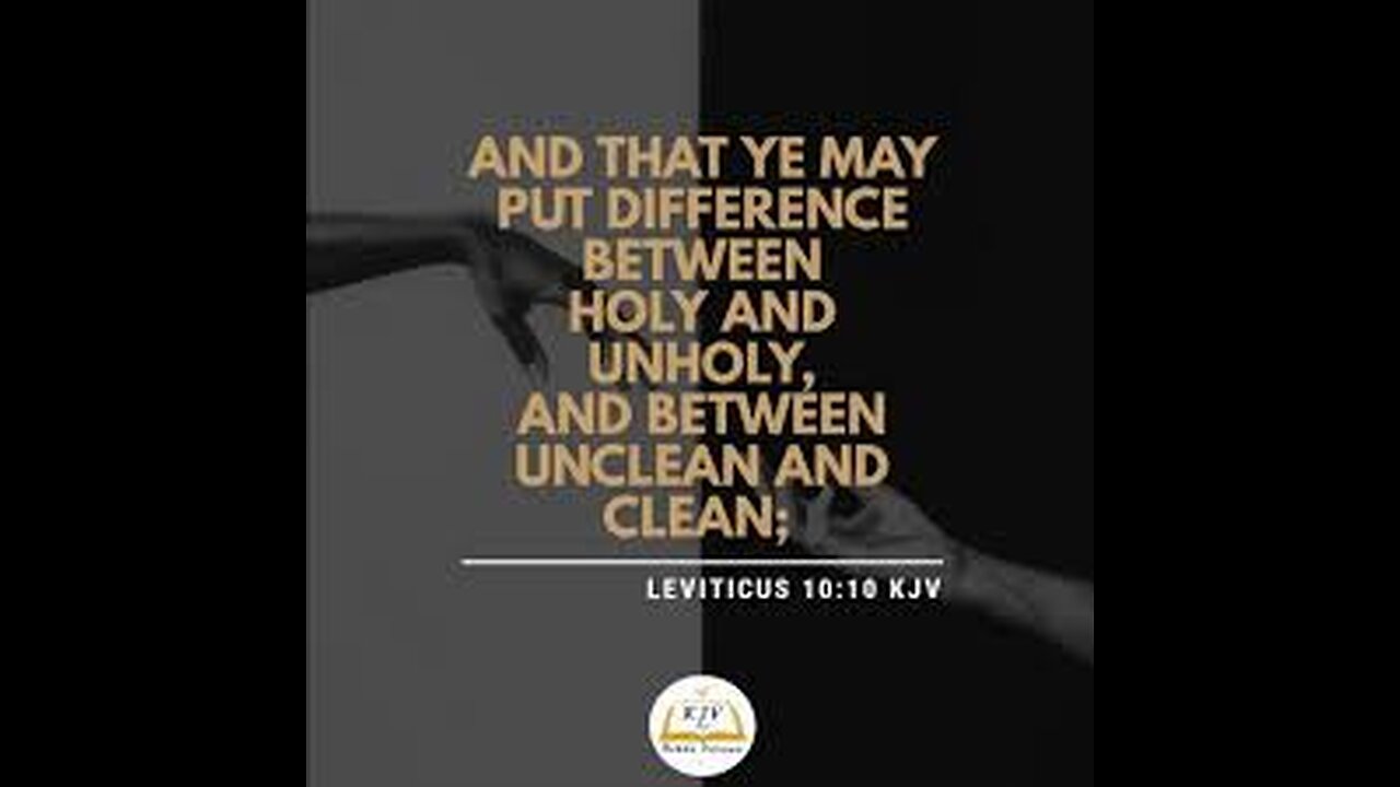 Sunday Talk With Jamal Leviticus 10:10 06/Oct/24