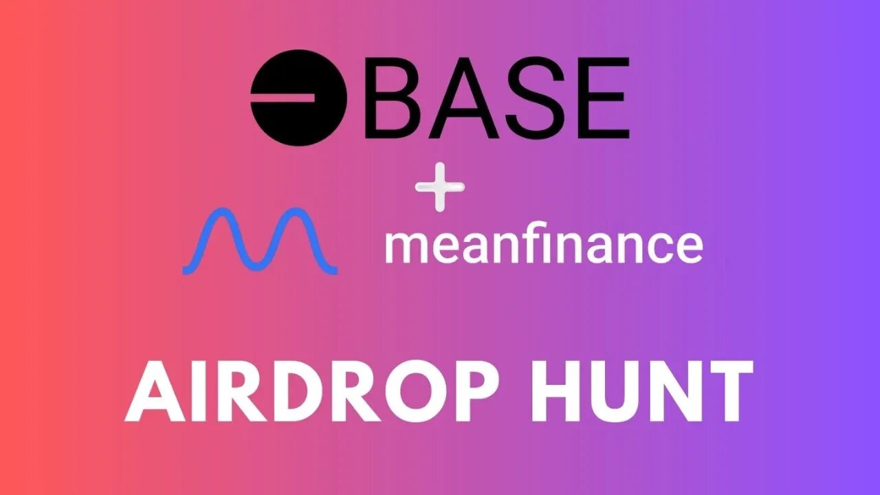 BASE AND MEANFINANCE AIRDROP : Potential Airdrop Guide