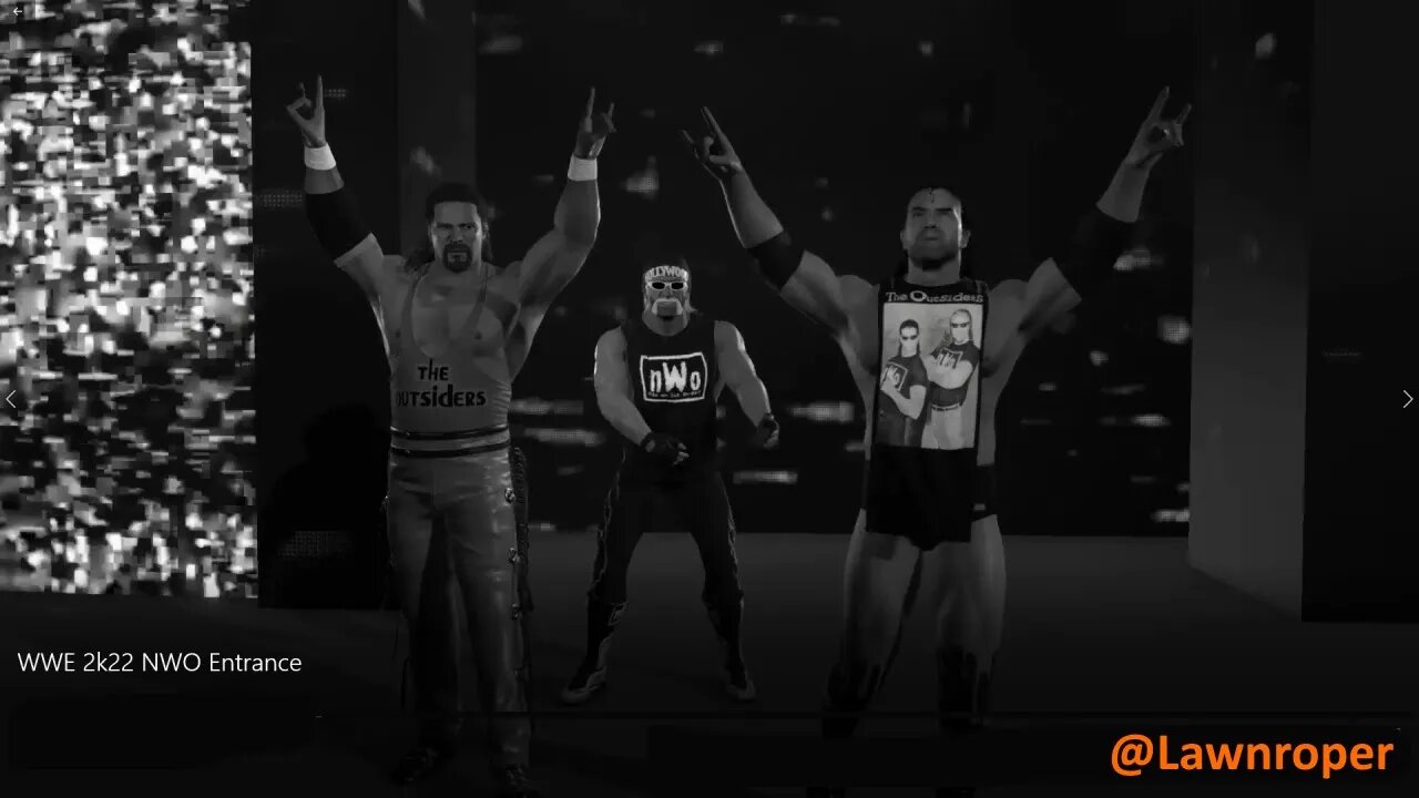 WWE 2k22 NWO Entrance