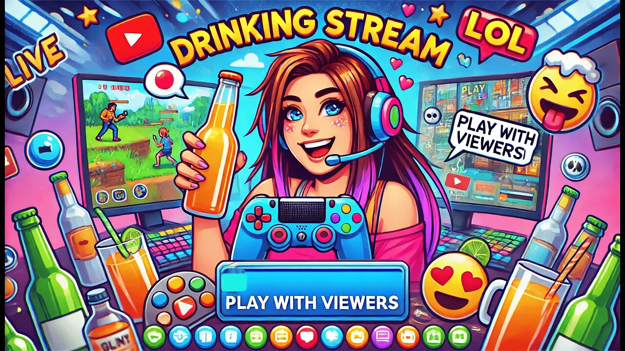 🔴 Sips & Games: Drinking Stream + Viewer Play-Along! 🍻🎮 🔴