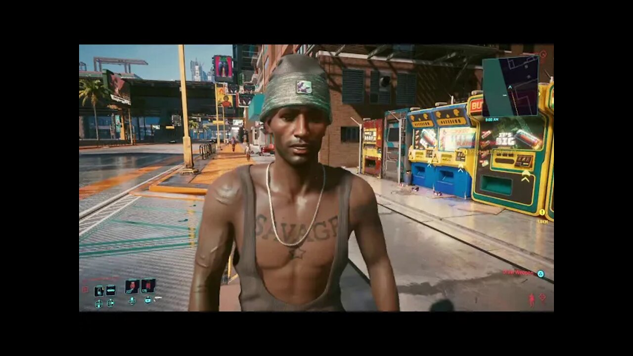 Nice weather today (Cyberpunk 2077)