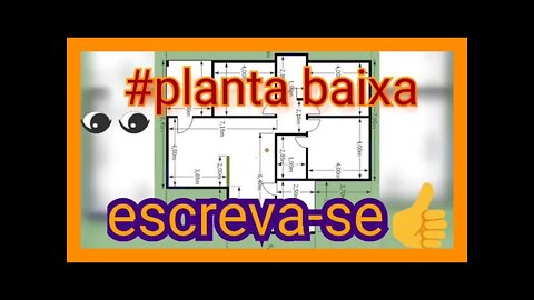 planta baixa 13 x7