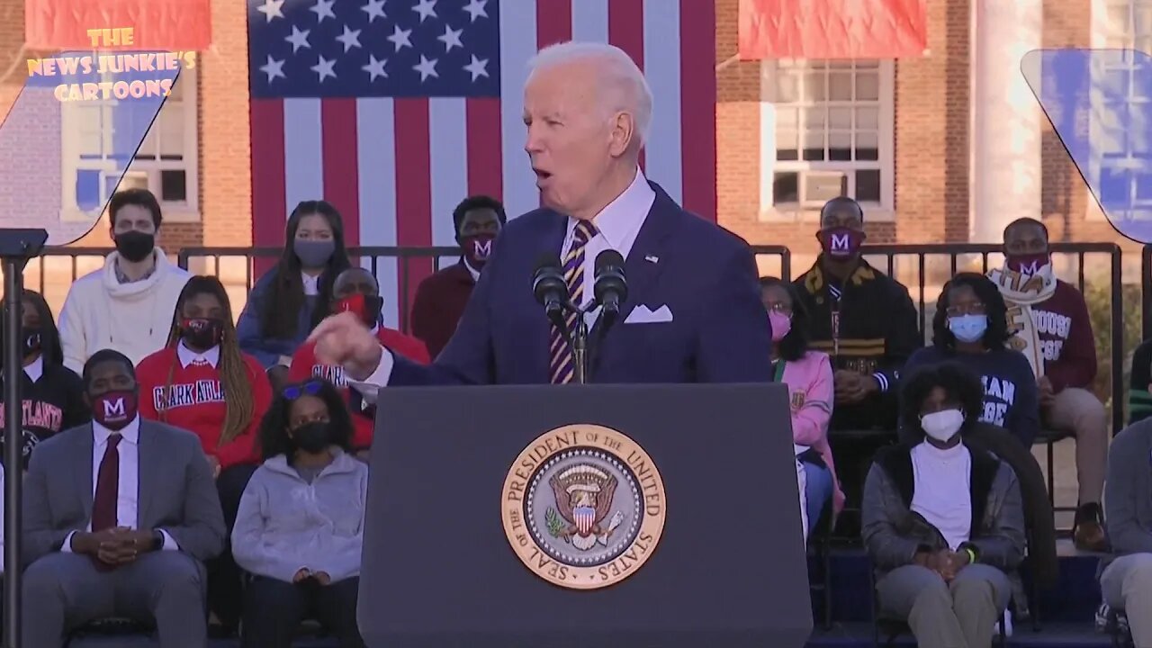 Biden: "Seems like yesterday the first time I got arrested.. anyway..."