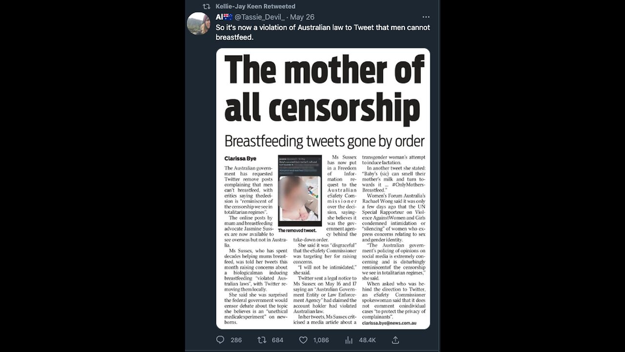 The Mother of all Censorship from Posie Parker