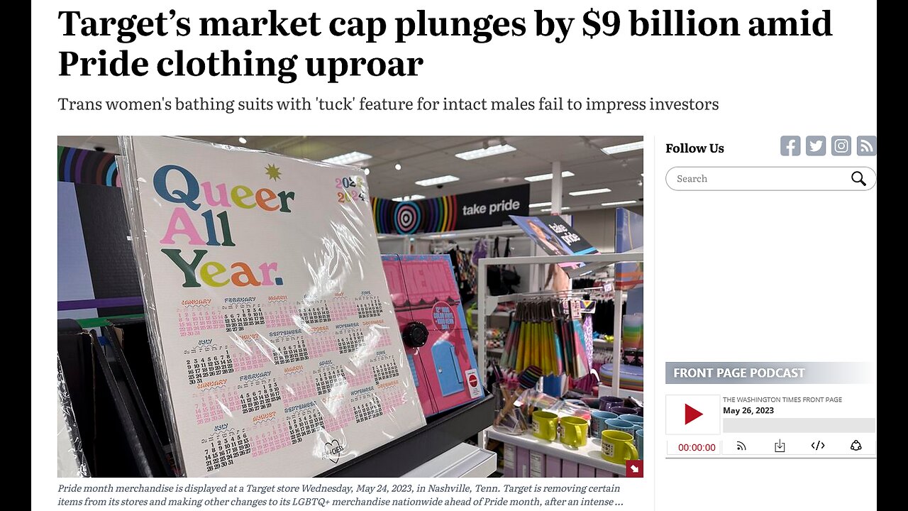 #23 TARGET PIERDE 9 BILLONES EN UNA SEMANA POR BOYCOTT
