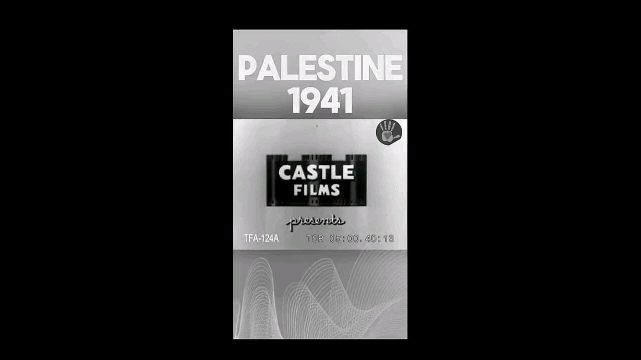 Palestine 1941 by Castle Films - forgotten history @stayfreeworld