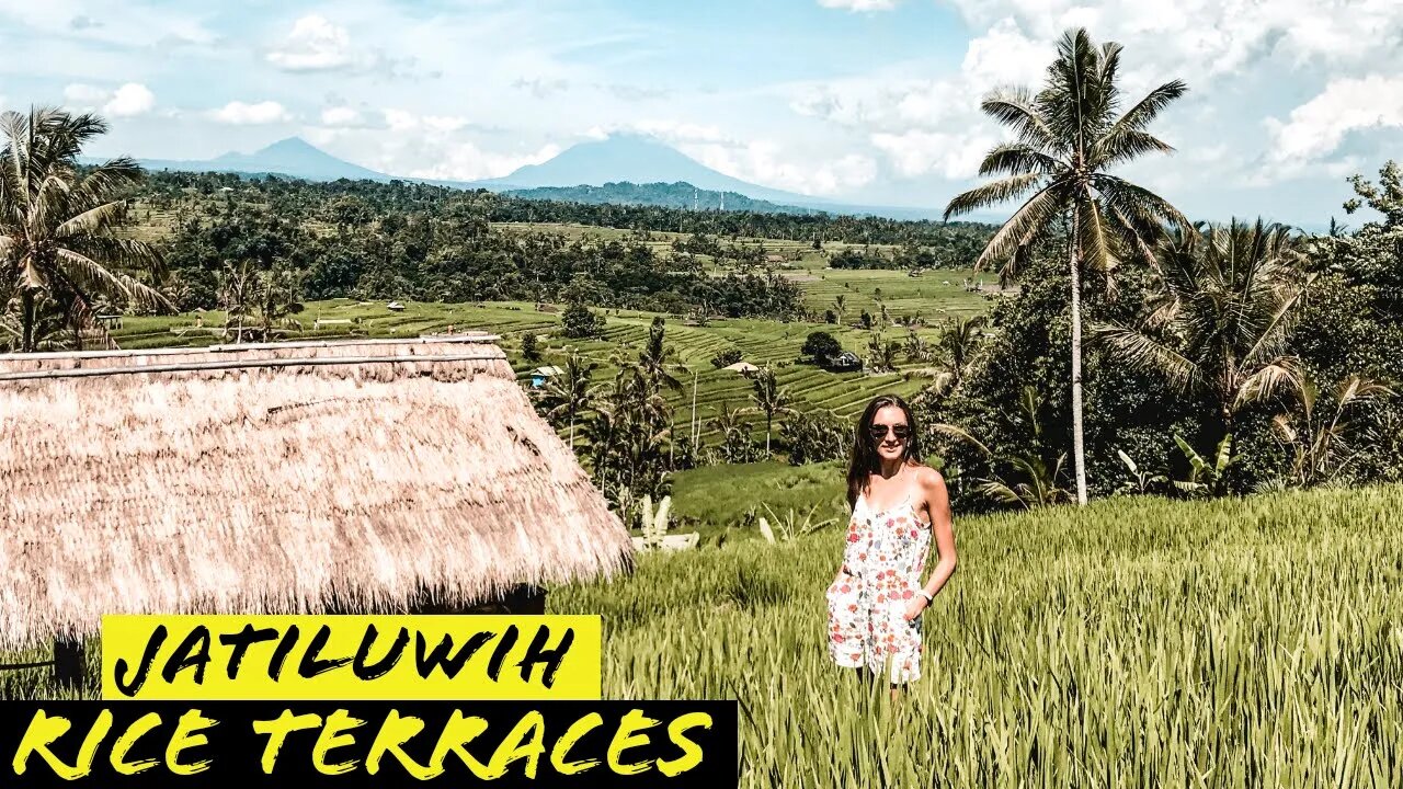 Bali Largest Jatiluwih Rice Terraces | UNESCO Site | Travel Video Vlog (CC ENG/RUS)