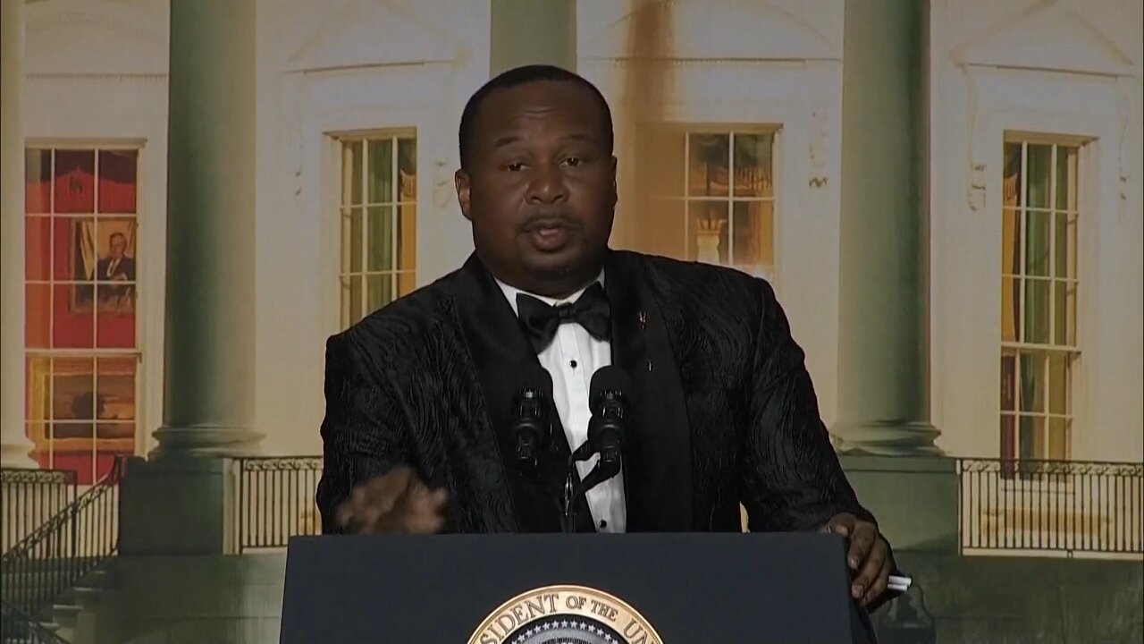 Comedian Roy Wood Jr Reminds The Media How Big They Made Trump Scandals Compared to Biden Scandals