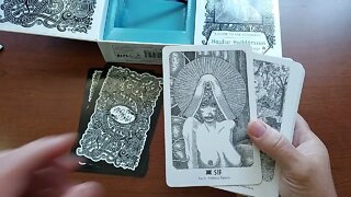 Unboxing Yggdrasil Norse Divination Cards By Haukur Halldorson with G. Hauksdottir