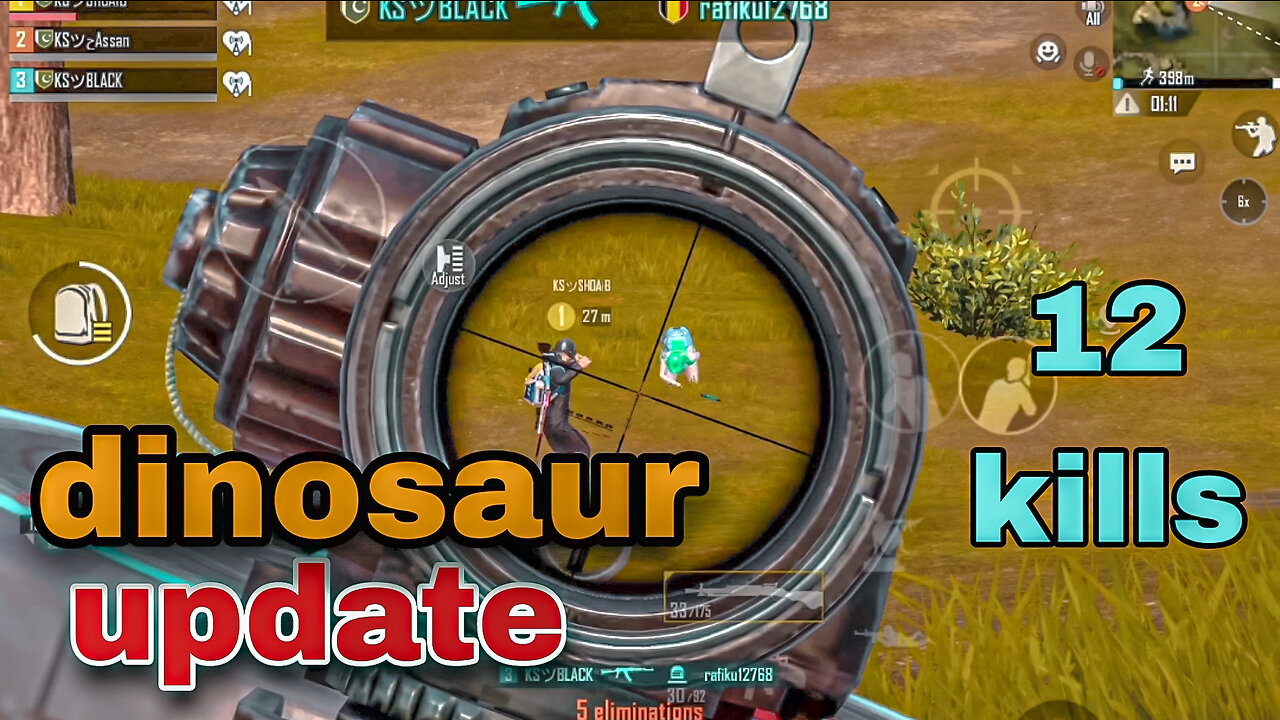 Dinosaur new update in ipad gameplay | #pubgmobile