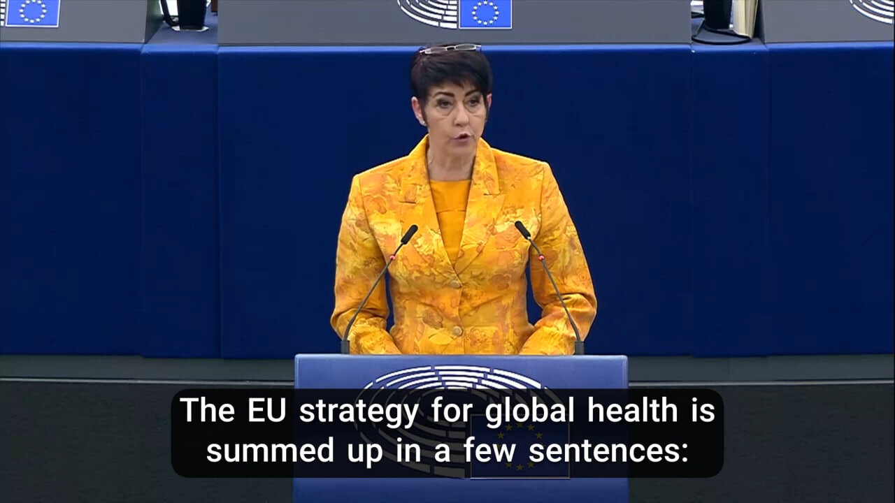 MEP Christine Anderson Exposes the EU Global Health Strategy as a Complete Sham