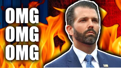 DONALD TRUMP JR JUST SHOCKED THE WORLD!!!