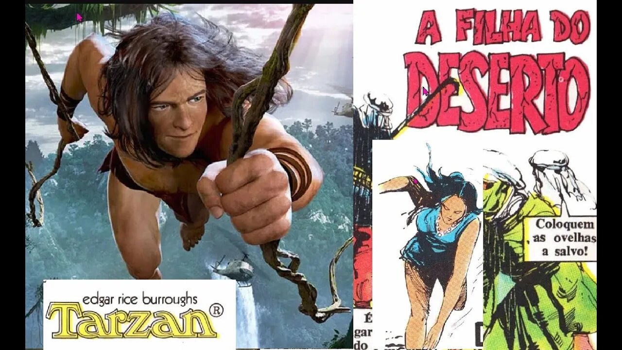 TARZAN FORMATINHO 29 A FILHA DO DESERTO-#museudogibi #quadrinhos #comics #manga
