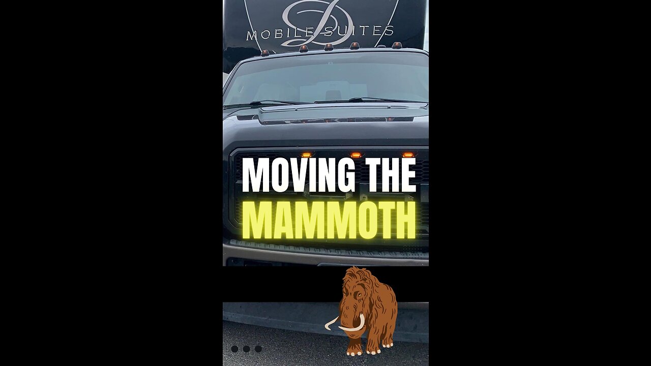 Moving Our Mammoth 5th Wheel 🦣 #rvlife #rvliving #fulltimerv #5thwheel #rvtips #