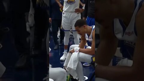 Poole showing leadership on the Warriors!