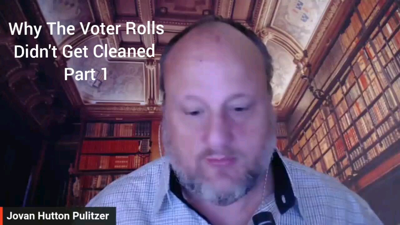 Why Are Voter Rolls Never Got Cleaned Part 1