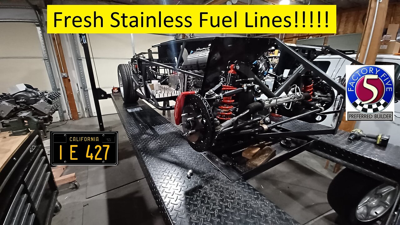 Factory Five Mk4 Stainless Fuel Lines