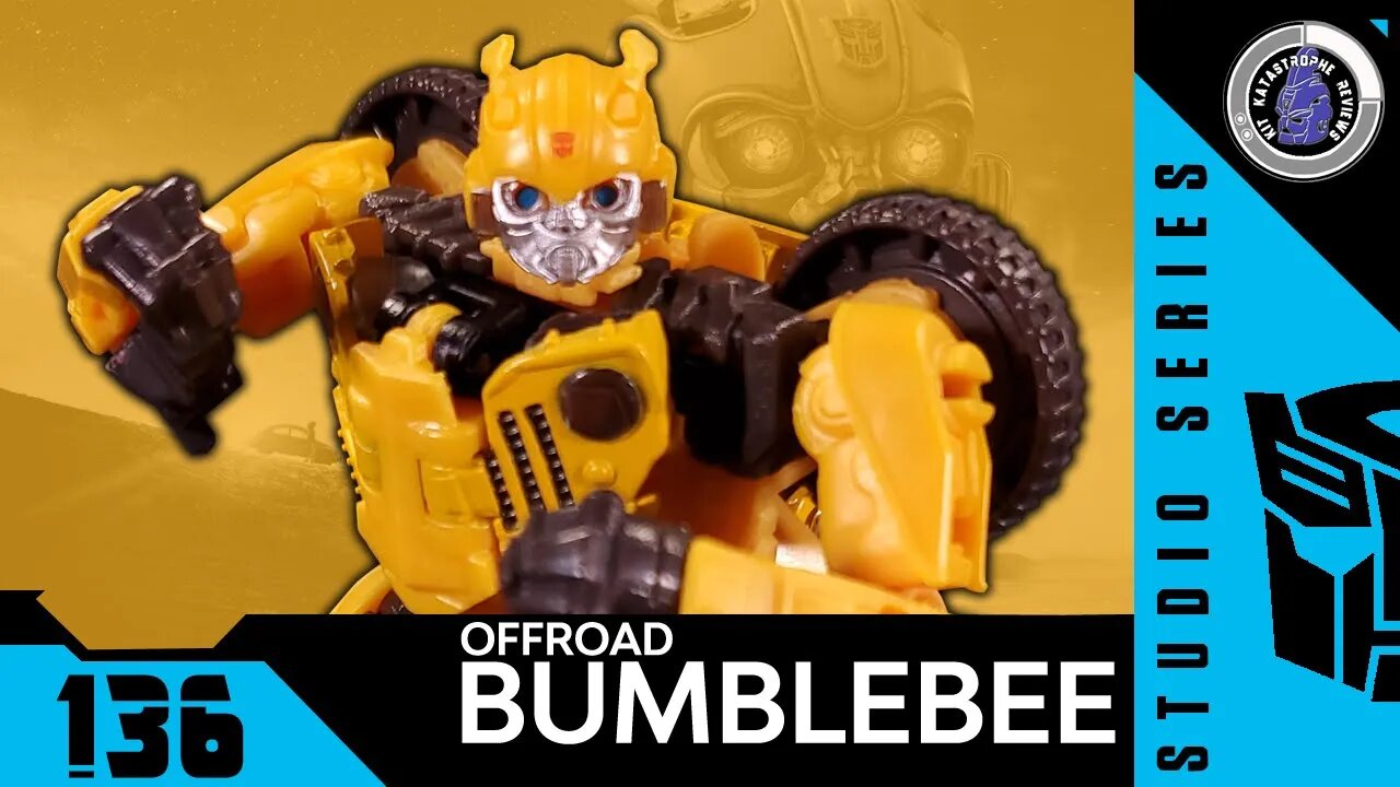 Transformers: Studio Series OFFROAD BUMBLEBEE [Deluxe, 2020] | Kit Reviews #136