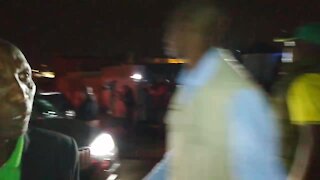 MEDIA - Gauteng Premier David Makhura arrives at Winnie Madikizela-Mandela's Soweto house (dae)