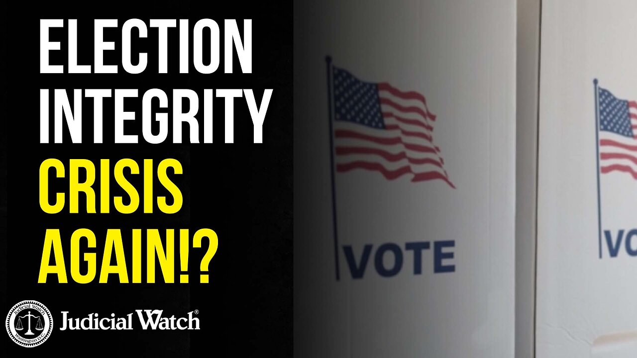 BOOK: Election Integrity Crisis AGAIN!?