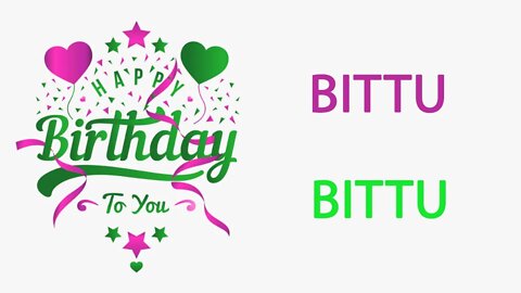 Happy Birthday to Bittu - Hindi Birthday Wish From Birthday Bash