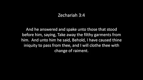 Zechariah Chapter 3