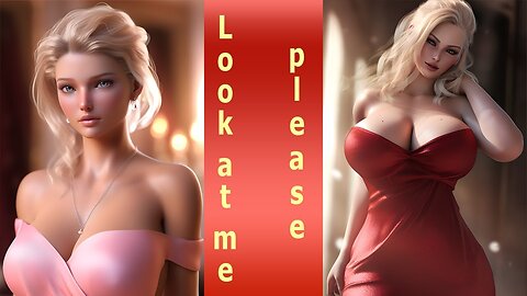 Beautiful Sexy Blonde Girl in Short Strapless Dress AI Art Render Lookbook #2